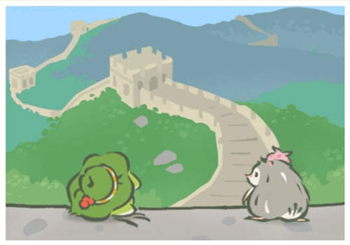 旅行青蛙中国之旅明信片汇总_所有照片一览