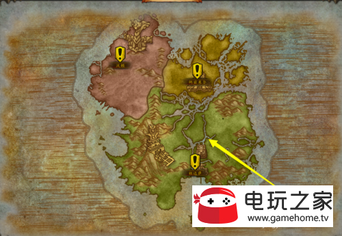 魔兽世界8.0升级路线侦查地图怎么选