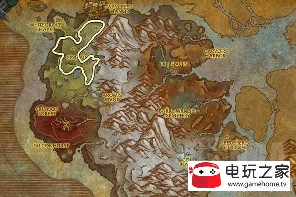 魔兽世界8.0六张新地图采药最佳路线图文详解