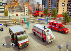 真实应急救护车模拟游戏