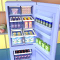 冰箱收纳3D